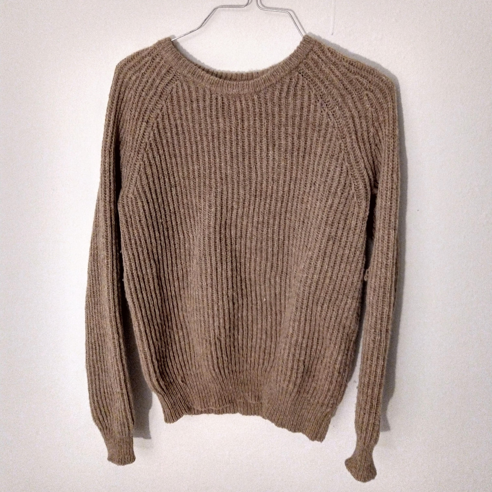 Muji Brown Wool Sweater